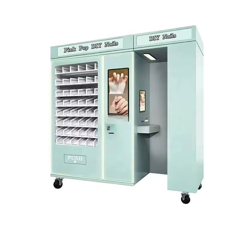 Commercial Nail Printing Machine - Kommerzieller KI-gesteuerter 3D-Nagelkunst-Druckautomat, Intelligenter Nagel-Scanning-Kiosk, Direkt