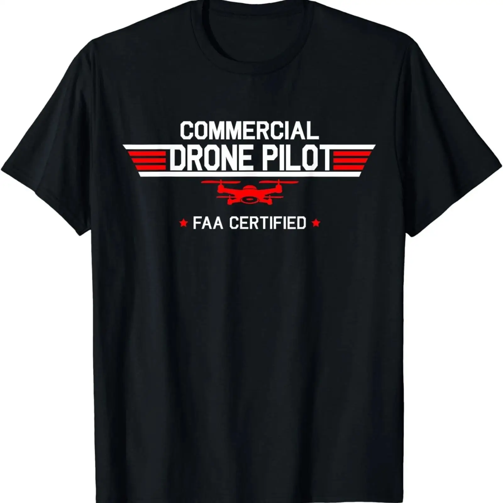 Commercial Printing And Design - NEUES LIMITED-EDITION FAA-zertifiziertes Drohnenpiloten-T-Shirt für kommerzielle
