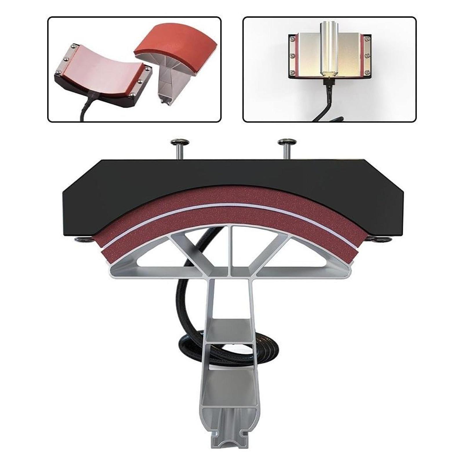 Kappen-Presspad für Heißtransf – Heat Press Machine Bewertung und Preis