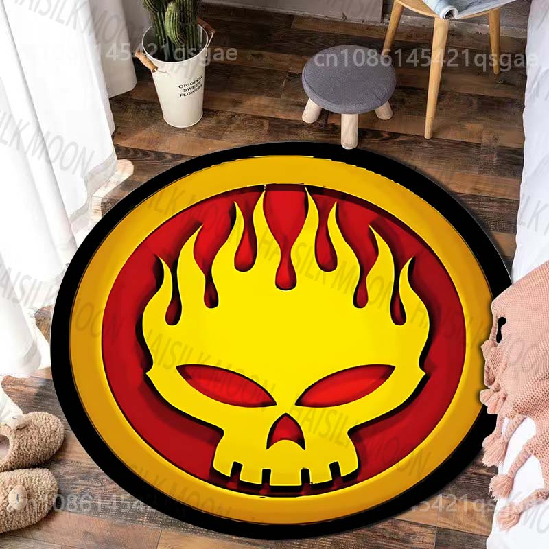 Feuriges Totenkopf-Emblem-Desi – Commercial Printing And Design Bewertung und Preis