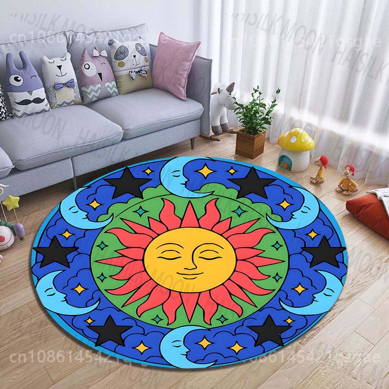 Buntes Sonnen-, Mond- und Ster – Commercial Printing And Design Bewertung und Preis